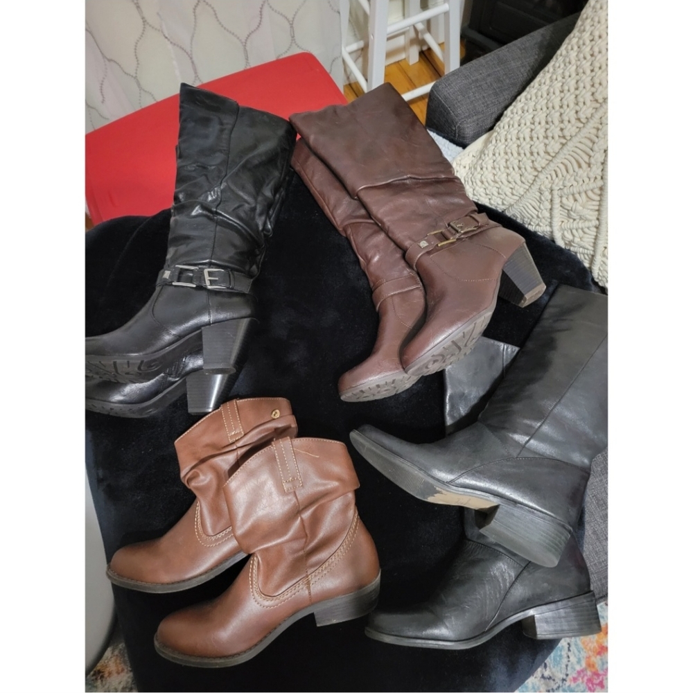 Lot of 4 Boots!!